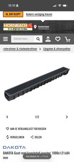 5 stuks Goot nieuw, Gebruikt, Pvc, Ophalen of Verzenden, Minder dan 2 meter