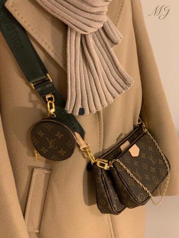 Louis Vuitton Multi Pochette Métis LV monogram bag tas bruin