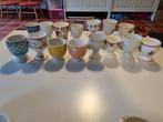 Eierdopjes verzameling porcelijn en keramiek, Ophalen of Verzenden