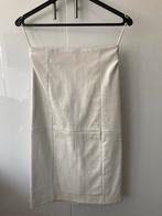 Witte Leren rok van Ibana 36, Kleding | Dames, Rokken, Wit, Nieuw, Ophalen of Verzenden, Knielengte