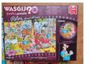 4 x Wasgij?puzzel, Hobby en Vrije tijd, Denksport en Puzzels, Ophalen of Verzenden, 500 t/m 1500 stukjes, Zo goed als nieuw, Legpuzzel