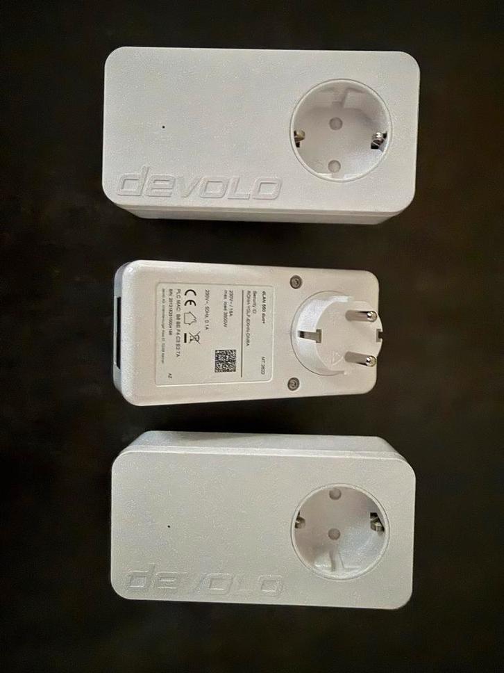 Devolo dLan 550 duo+ (3 stuks), Computers en Software, Powerlines, Gebruikt, Ophalen of Verzenden
