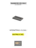 Design wastafels SPOTGOEDKOOP - 75% korting (op=op), Ophalen, Nieuw, Steen, Wastafel