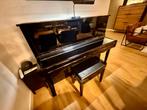 Piano met silent systeem en garantie, Ophalen, Zo goed als nieuw, Zwart, Hoogglans