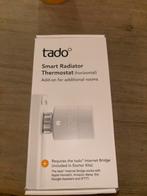 Tado Slimme Radiator Thermostaat (horizontaal) Nieuw, Doe-het-zelf en Verbouw, Thermostaten, Ophalen, Slimme thermostaat, Zo goed als nieuw