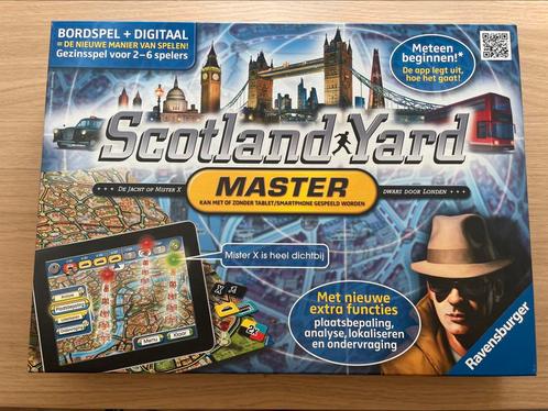 Zgan Scotland Yard Master interactief bordspel, Hobby en Vrije tijd, Gezelschapsspellen | Bordspellen, Zo goed als nieuw, Ophalen of Verzenden