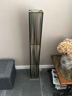 Staande lamp, zuil 15 x 15 x 120 cm zwart, Huis en Inrichting, Lampen | Vloerlampen, Ophalen, Zo goed als nieuw, Stof, 100 tot 150 cm