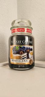Yankee Candle Berrylicious Large, Overige materialen, Nieuw, Ophalen of Verzenden, Kaars