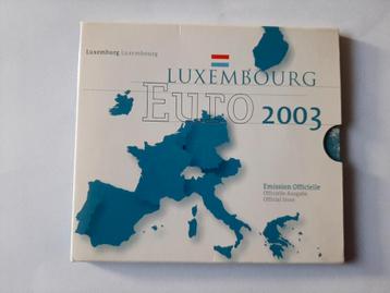 Luxemburg BU set 2003, 1 cent t/m 2 euro nieuwstaat!