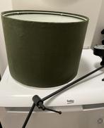 Plafondlamp | Zwart met groene shade, Ophalen of Verzenden, Gebruikt, Overige materialen