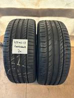 2x 225-45-17 - Continental/Michelin/Dunlop - Zomerbanden, Ophalen, Gebruikt, 17 inch, Band(en)