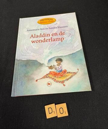 Aladin en de wonderlamp. Boek. €1,99 beschikbaar voor biedingen