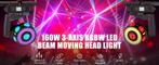 Nieuwe First Class 7 x 20W RGBW + RGB LASER Mini Ufo Movingh, Muziek en Instrumenten, Licht en Laser, Ophalen of Verzenden, Nieuw