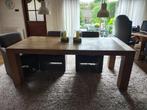 Eetkamertafel, Huis en Inrichting, Tafels | Eettafels, Ophalen, Gebruikt, Teakhout, 200 cm of meer