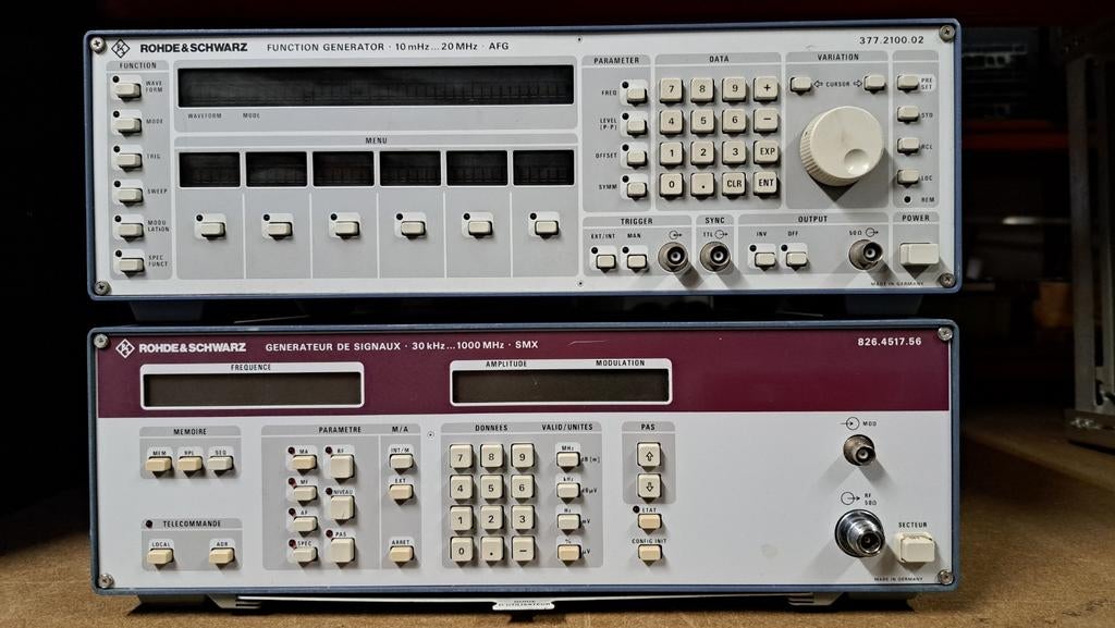 Rohde & Schwarz AFG en SMX, Doe-het-zelf en Verbouw, Meetapparatuur, Ophalen