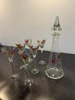 Likeurset Laura Ashley, Huis en Inrichting, Ophalen, Glas of Glazen, Overige stijlen, Glas