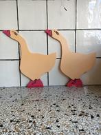 Twee vintage ganzen., Antiek en Kunst, Curiosa en Brocante, Ophalen of Verzenden