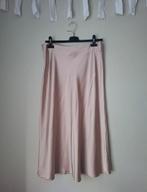 Satijnen rok, Maat 38/40 (M), Zwart, Ophalen of Verzenden, Zo goed als nieuw