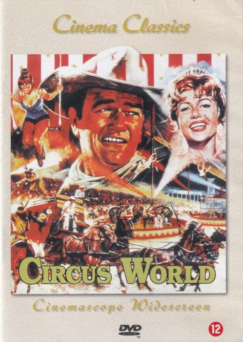 Te koop dvd circus world (john wayne &; claudia cardinale), Cd's en Dvd's, Dvd's | Klassiekers, Actie en Avontuur, 1940 tot 1960