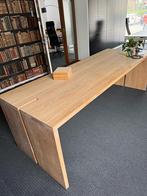 Tafel eikenhout 208 * 90, Huis en Inrichting, Tafels | Eettafels, Ophalen, Eikenhout, 200 cm of meer, 50 tot 100 cm