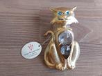 Zeldzaam Vintage Kat Poes Raam Ornament Martin Schmidt, Verzenden, Zo goed als nieuw, Dier