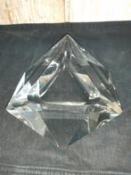 Kristallen asbak geometrische vorm 1970, Antiek en Kunst, Antiek | Glas en Kristal, Ophalen of Verzenden