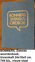 Officiëel Bonniers Zweeds woordenboek met illustraties, Boeken, Ophalen of Verzenden, Zo goed als nieuw, Overige uitgevers, Overige talen
