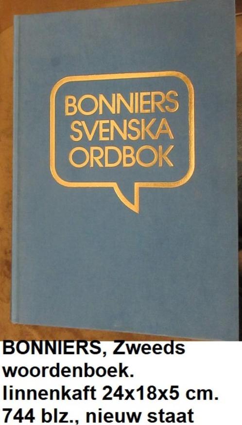 Officiëel Bonniers Zweeds woordenboek met illustraties, Boeken, Woordenboeken, Zo goed als nieuw, Overige talen, Overige uitgevers