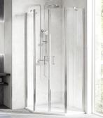 Douchescherm douchedeur 4-delige vijhoek nieuw in doos, Ophalen, Nieuw, Glas, Douche