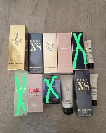 Luxe merken Showergel dames en heren beschikbaar voor biedingen