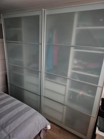 Glazen schuifdeuren voor Ikea PAX Kast