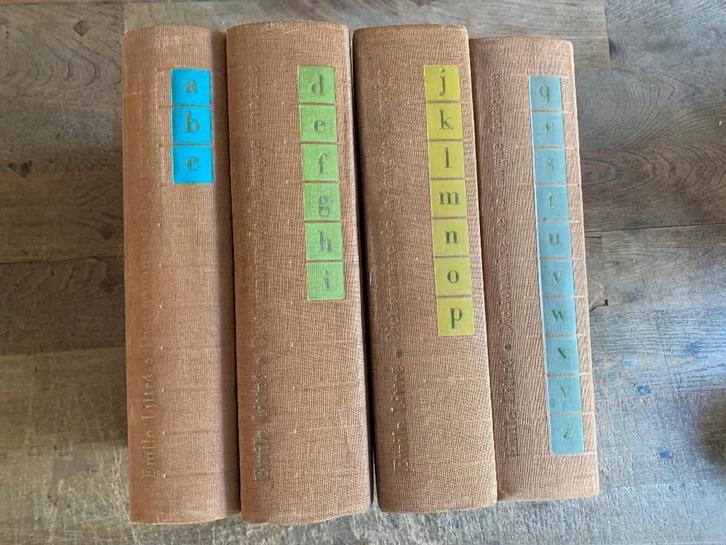 Littre Dictionnaire langue française 4 delen compleet Frans, Boeken, Taal | Frans, Gelezen, Ophalen of Verzenden