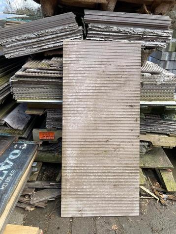 43 - Vezelcementplanken, platen, diverse partijen beschikbaar voor biedingen