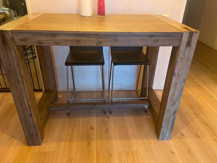 Bartafel, Huis en Inrichting, Tafels | Statafels, Gebruikt, Ophalen