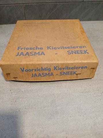 Uit inboedel : vervoersdoos kievitseieren Sneek. beschikbaar voor biedingen