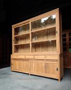 Prachtige hoge & brede schoolkast | Teakhout  #2144, Huis en Inrichting, Kasten | Buffetkasten, 200 cm of meer, Ophalen of Verzenden