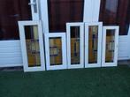 glas in lood kozijnen, Doe-het-zelf en Verbouw, Glas en Ramen, Ophalen, Gevelraam of Ruit, Gebruikt, Minder dan 80 cm