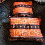 kussens retro, Ophalen of Verzenden, Gebruikt, Overige kleuren, Rechthoekig