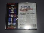 j.s.bach 3 cd album ,, st matthew passion,, nieuw, Cd's en Dvd's, Boxset, Overige typen, Ophalen of Verzenden, Nieuw in verpakking