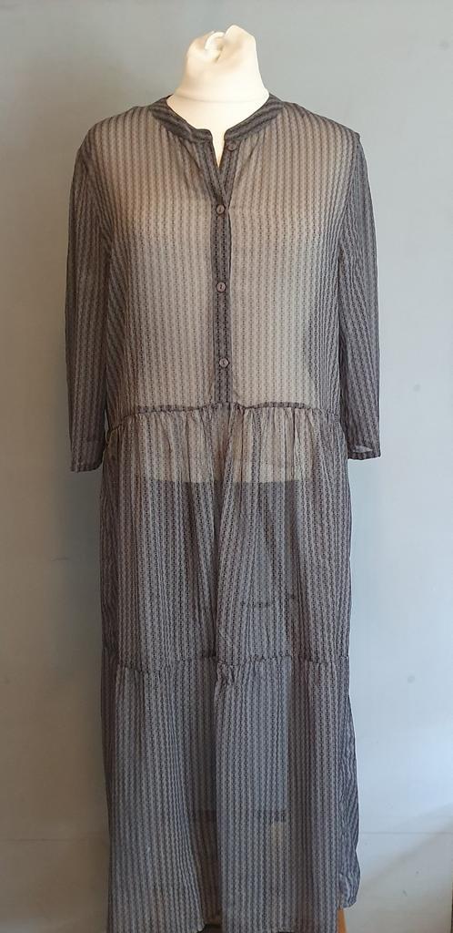 By-Bar jurk, Kleding | Dames, Jurken, Zo goed als nieuw, Maat 38/40 (M), Blauw, Onder de knie, Ophalen of Verzenden