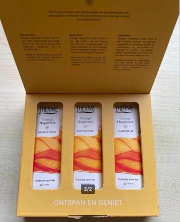  THERME Orange Happiness hand&bodyverzorgingsset beschikbaar voor biedingen