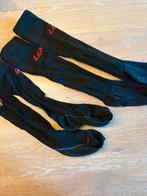 2 paar Lenz skisokken zijde maat 35-38 zwart, Sport en Fitness, Overige merken, Gebruikt, 100 tot 140 cm, Ophalen of Verzenden