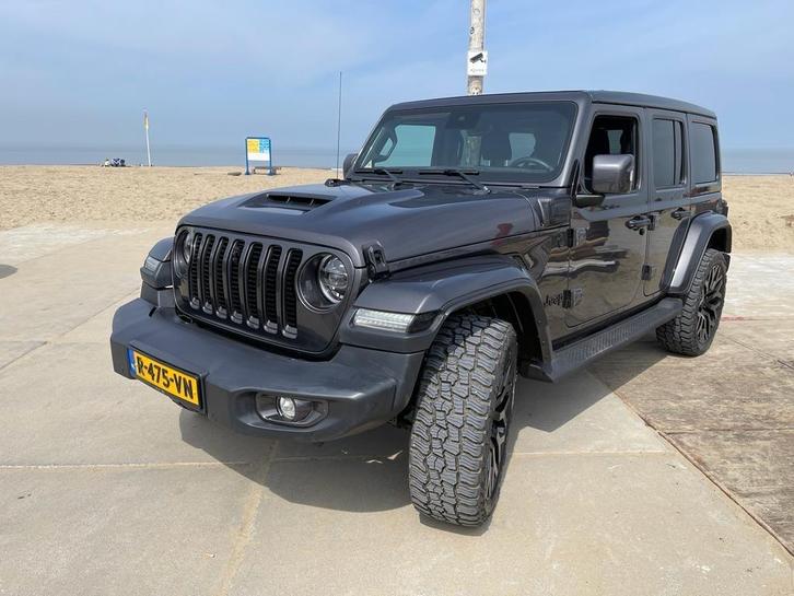 BRUTE Jeep Wrangler 4 xe Phev 380pk 4D Aut. 2022 BRUTE items, Auto's, Jeep, Particulier, Wrangler, 4x4, ABS, Achteruitrijcamera