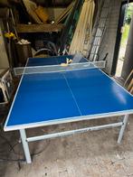Kettler Topstar Tafeltennistafel - kromme hoek, Sport en Fitness, Tafeltennis, Ophalen, Gebruikt, Tafel Outdoor, Inklapbaar