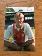 Oude spelerskaart Richard Witschge, Ajax, Ophalen of Verzenden, Zo goed als nieuw, Ajax, Spelerskaart