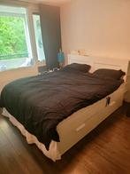 2 persoons bed met opbergvakken zonder lattenbodems, Ophalen, Gebruikt, Tweepersoons, 180 cm