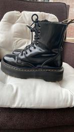 Dr Martens Jadon platform laarzen mt 38 zgan mmm, Zwart, Lage of Enkellaarzen, Ophalen of Verzenden, Zo goed als nieuw