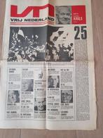 Oude Krant "Vrij Nederland"  2 Mei 1970   25 jr na de 2e WO, Nederland, Krant, 1960 tot 1980, Ophalen of Verzenden