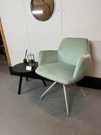 Mooie originele mobitec eetkamerstoel - mintgroen, Huis en Inrichting, Stoelen, Ophalen, Zo goed als nieuw, Stof, Eén