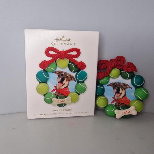 Hallmark Ornament Forever Friend photo holder dog hond kerst, Diversen, Kerst, Nieuw, Ophalen of Verzenden